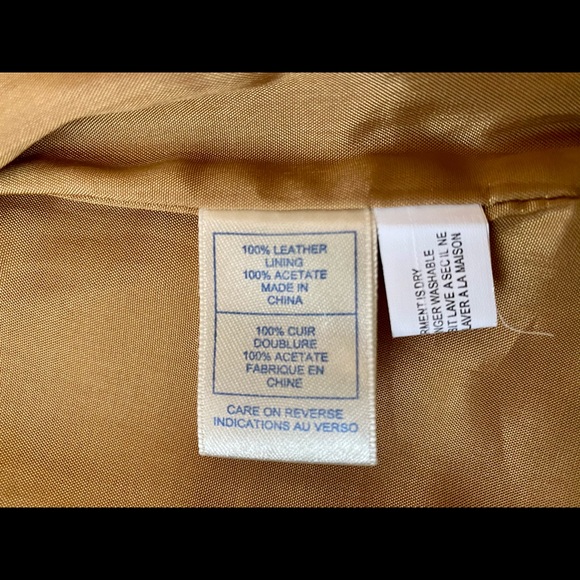 Beautiful Ladies Suede Leather Jacket, Size 8 - Picture 5 of 5